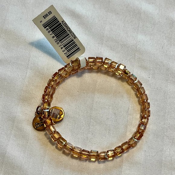 Alex and Ani Beaded Blush Wrap Bracelet - Picture 3 of 4